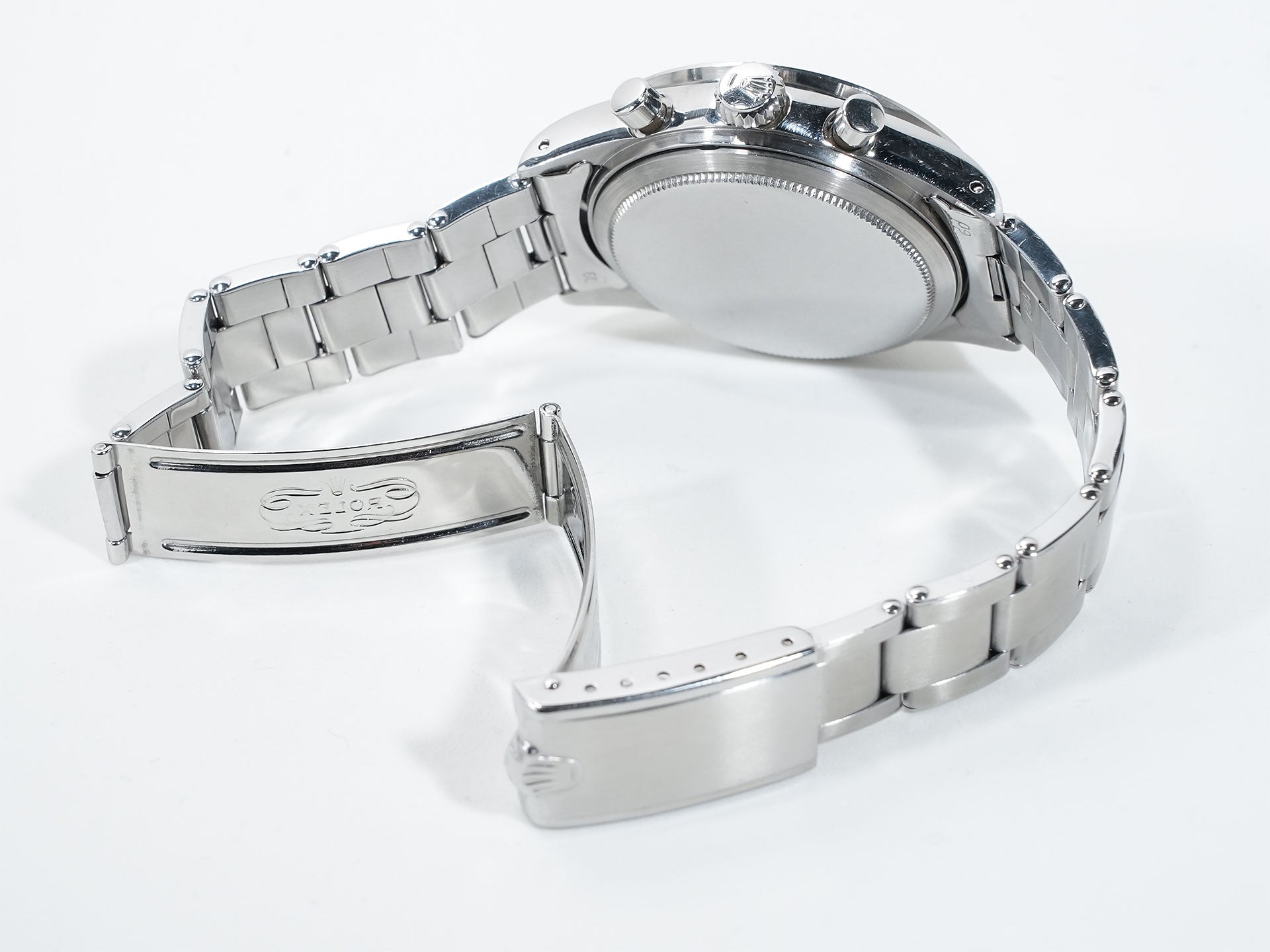 Rolex Daytona Ref. 6239 Stainless Steel Silver Dial Pre-owned 5quhuht4