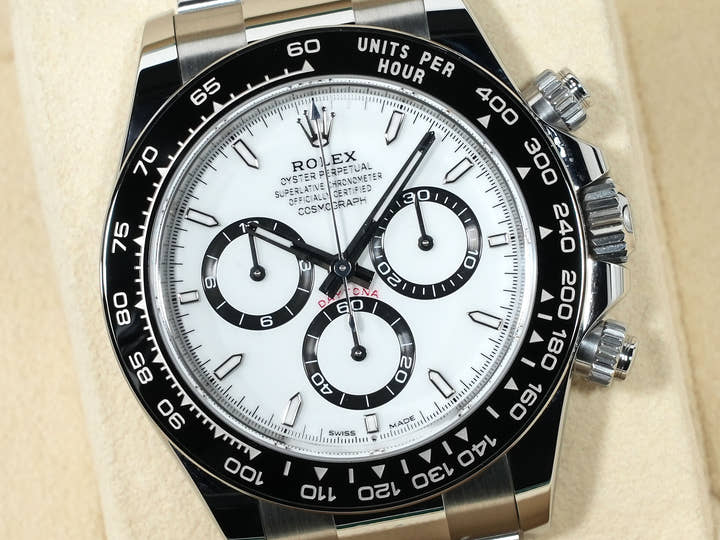 ロレックス デイトナ Ref.126500LN ステンレススチール ホワイト文字盤 極美品 3icbytva