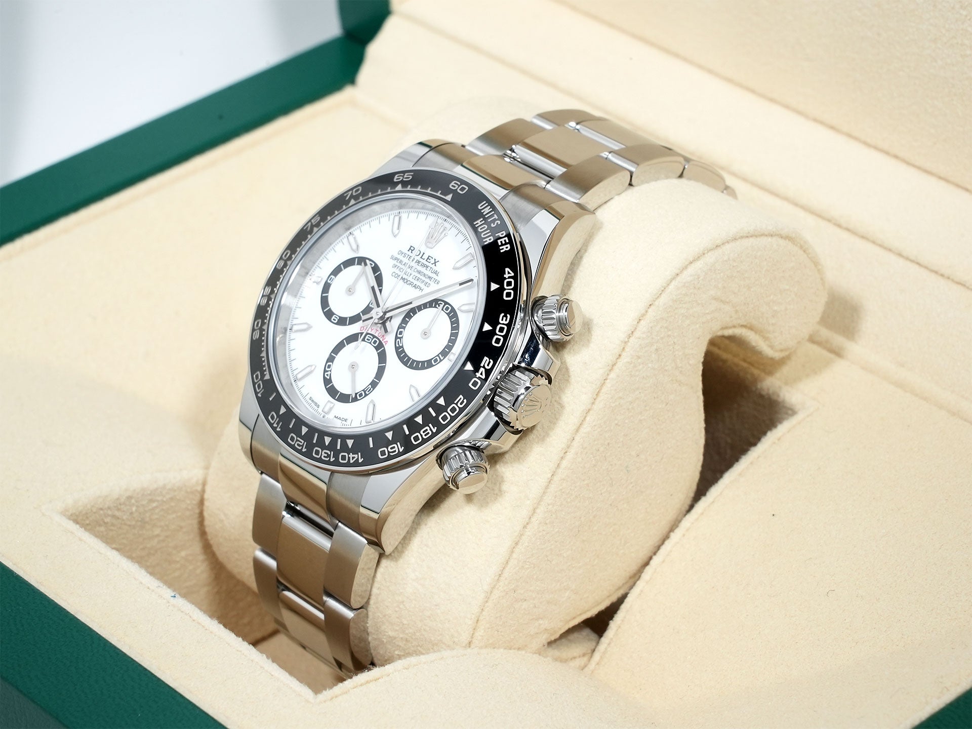 ロレックス デイトナ Ref.126500LN ステンレススチール ホワイト文字盤 極美品 3icbytva