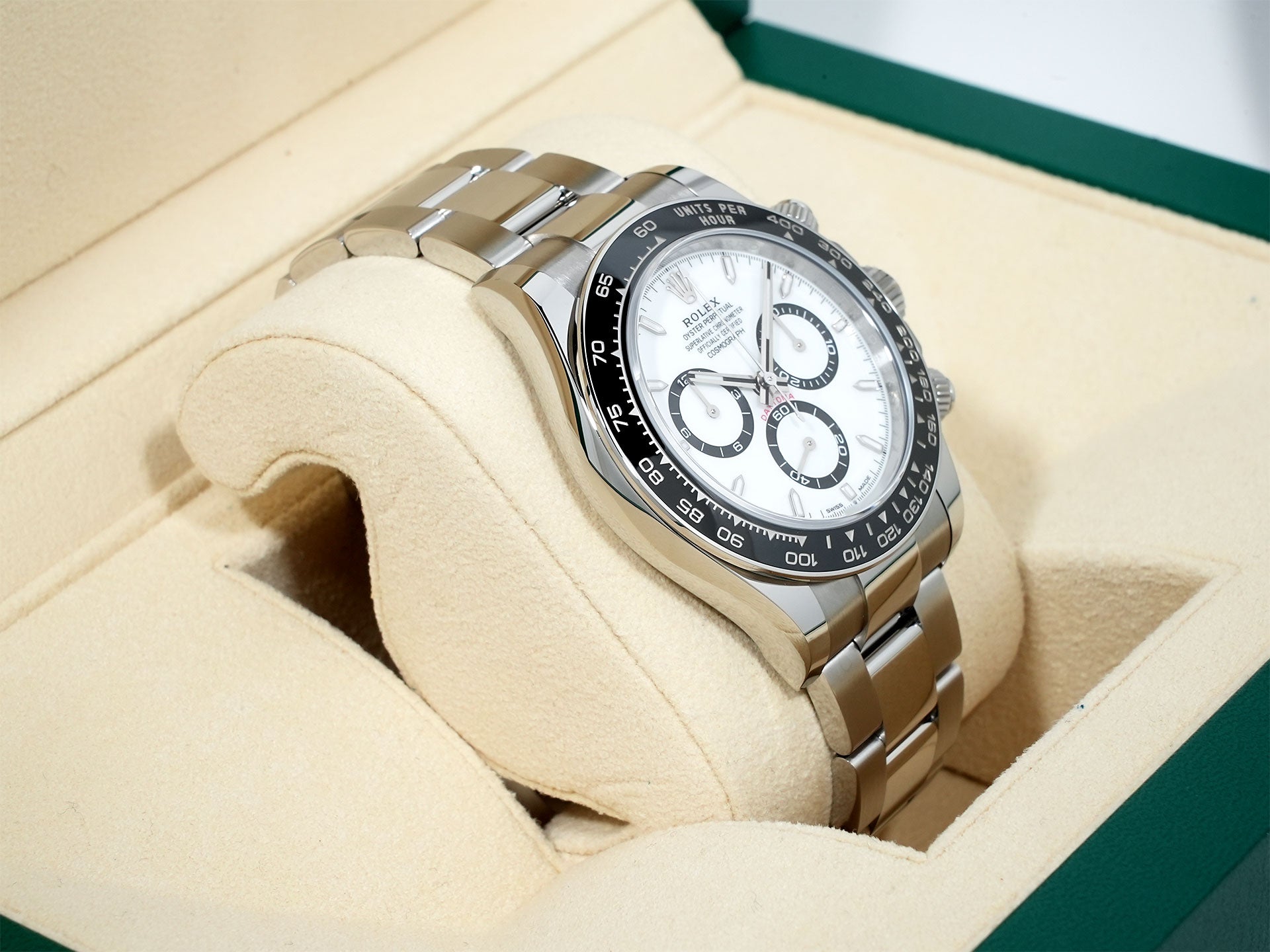 ロレックス デイトナ Ref.126500LN ステンレススチール ホワイト文字盤 極美品 3icbytva