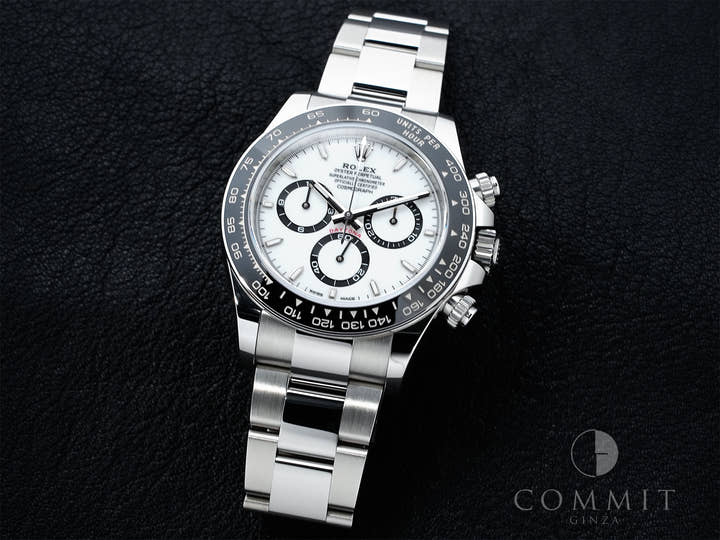 ロレックス デイトナ Ref.126500LN ステンレススチール ホワイト文字盤 極美品 3icbytva