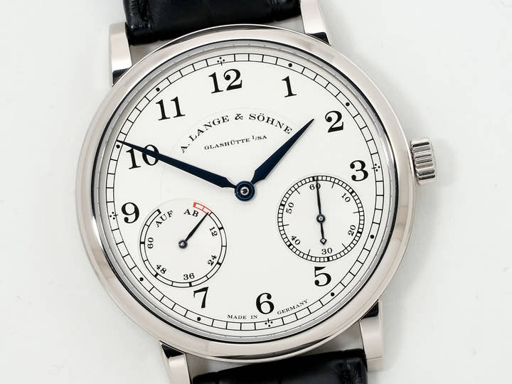 A. Lange &amp; Söhne 1815 Up/Down Ref. 234.026 White Gold Silver Dial Excellent Condition hft6d8mk