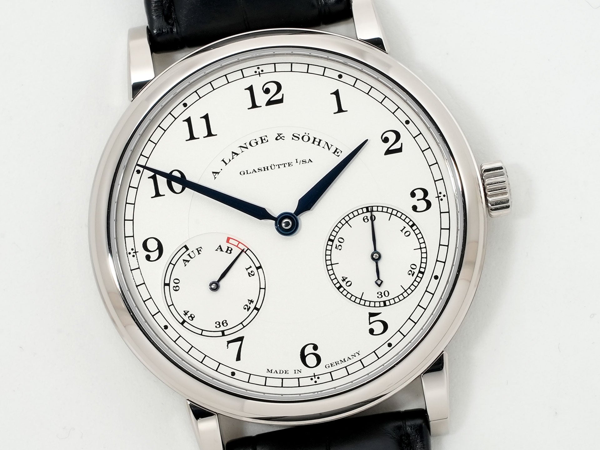 A. Lange &amp; Söhne 1815 Up/Down Ref. 234.026 White Gold Silver Dial Excellent Condition hft6d8mk