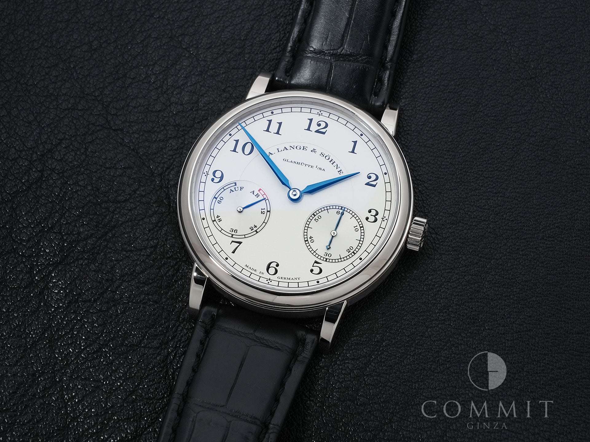 A. Lange &amp; Söhne 1815 Up/Down Ref. 234.026 White Gold Silver Dial Excellent Condition hft6d8mk