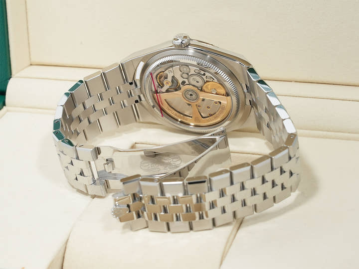 Rolex Land-Dweller Ref. 127334 Stainless Steel/White Gold White Dial Jubilee Bracelet Excellent Condition t32an4ah