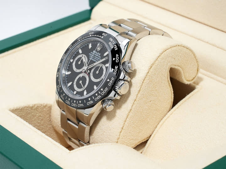 ロレックス デイトナ Ref.116500LN ステンレススチール ブラック文字盤 美中古 9dkrxm3f