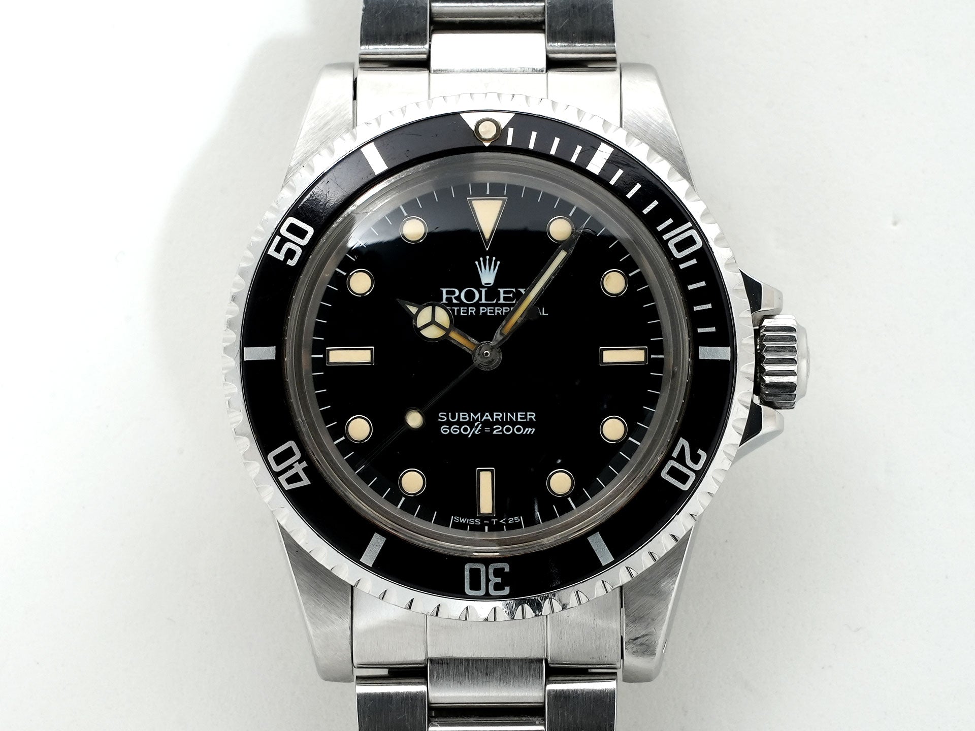 Pre-owned Rolex Submariner Ref. 5513 Stainless Steel with Black Dial (pb5opix8)