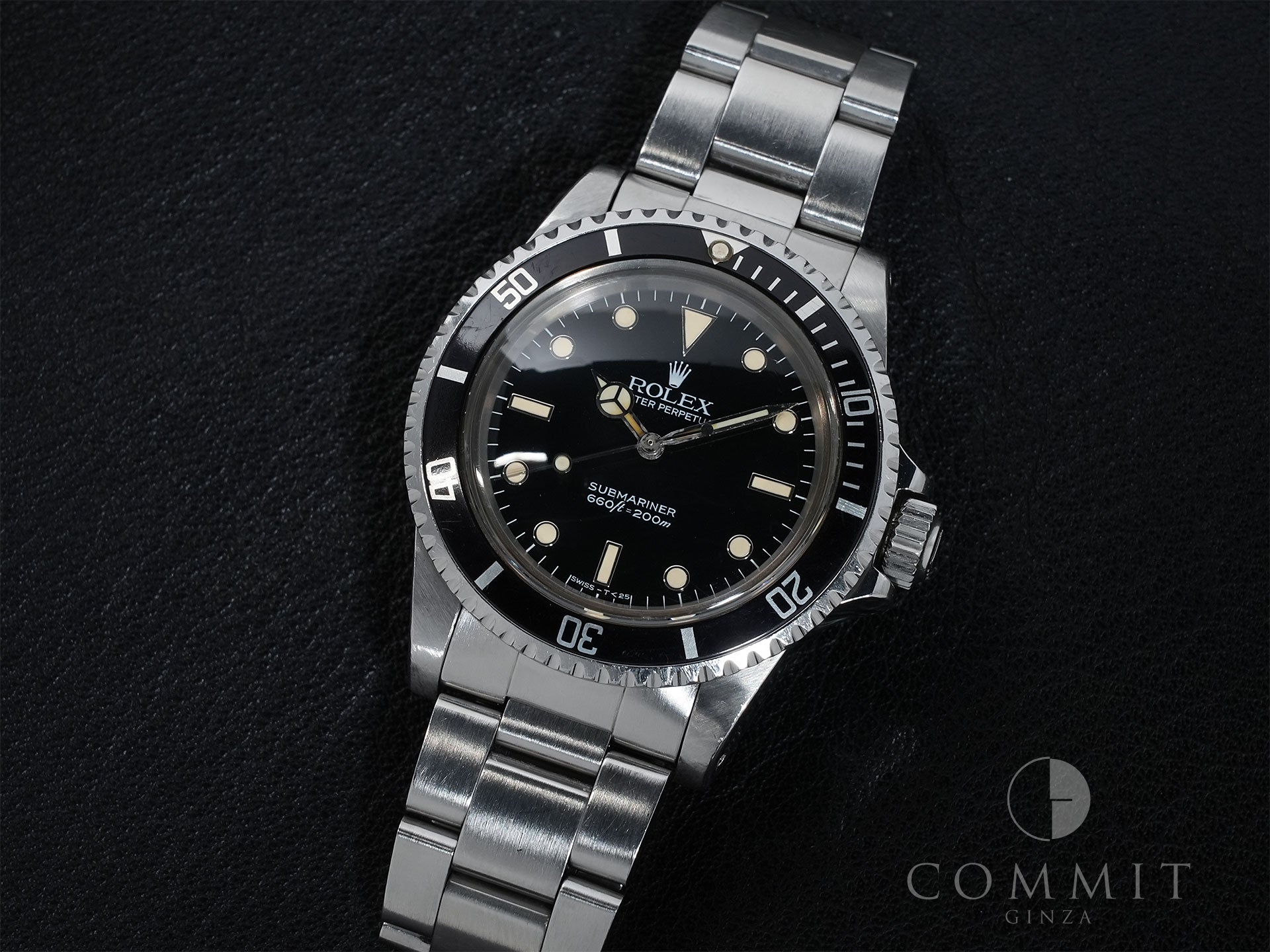 Pre-owned Rolex Submariner Ref. 5513 Stainless Steel with Black Dial (pb5opix8)
