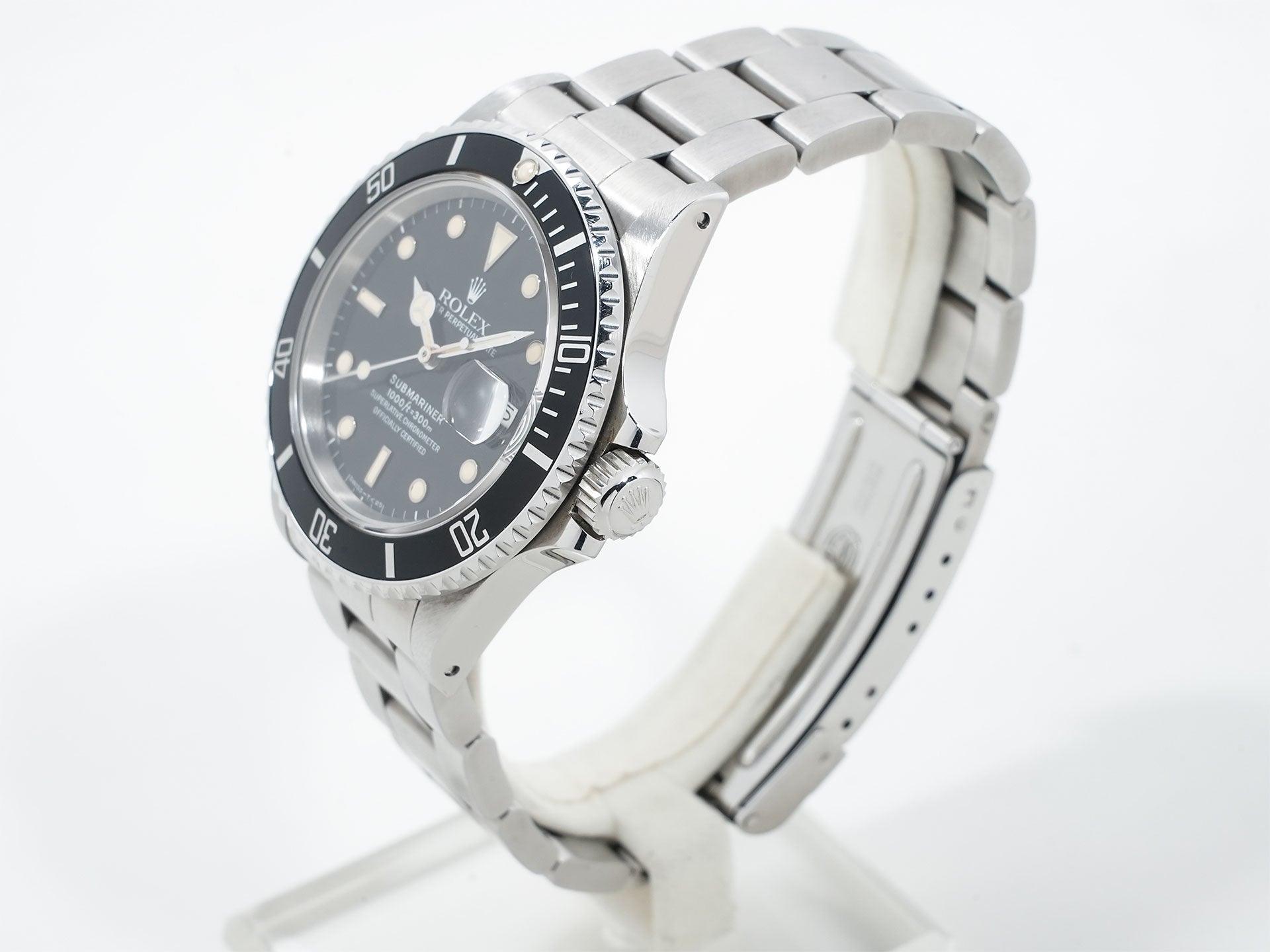 Rolex Submariner Date Ref. 16800 Stainless Steel Black Dial Pre-owned n5p53msh