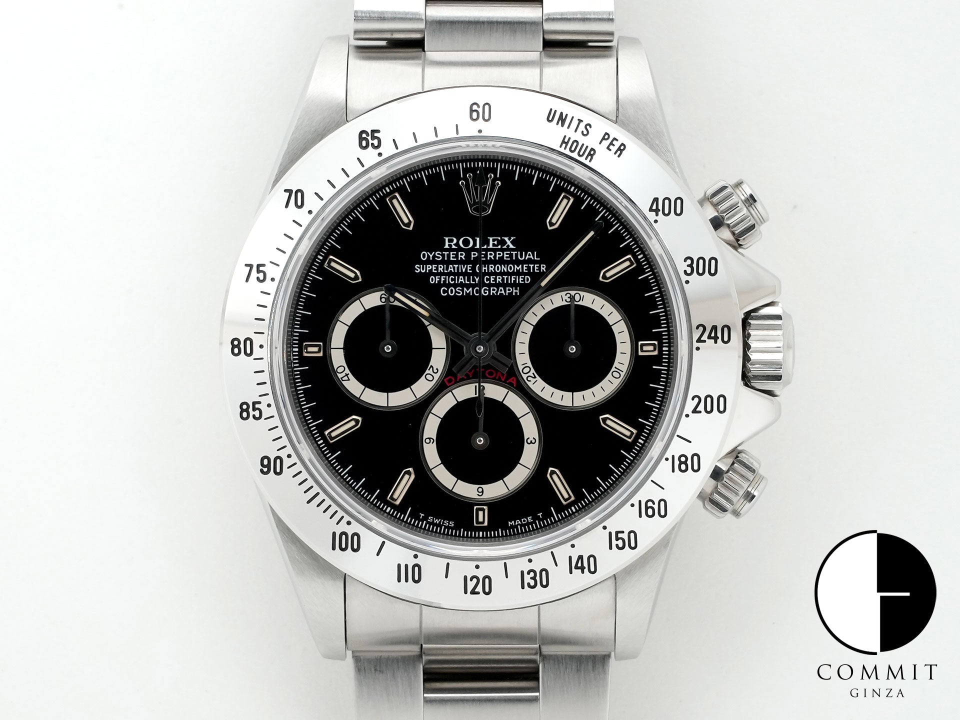 Rolex Daytona El Primero Ref. 16520 Stainless Steel Black Dial Excellent Condition x7uehymm