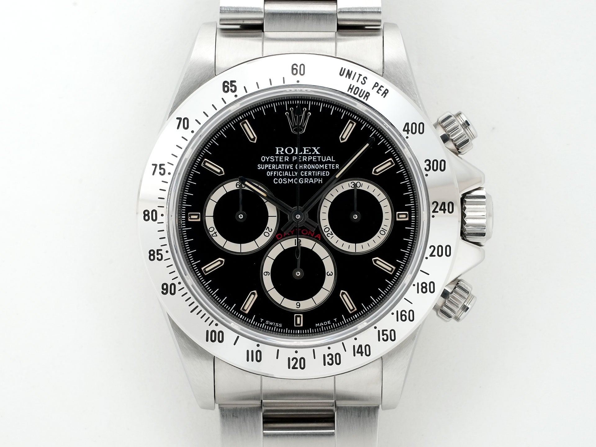 Rolex Daytona El Primero Ref. 16520 Stainless Steel Black Dial Excellent Condition x7uehymm
