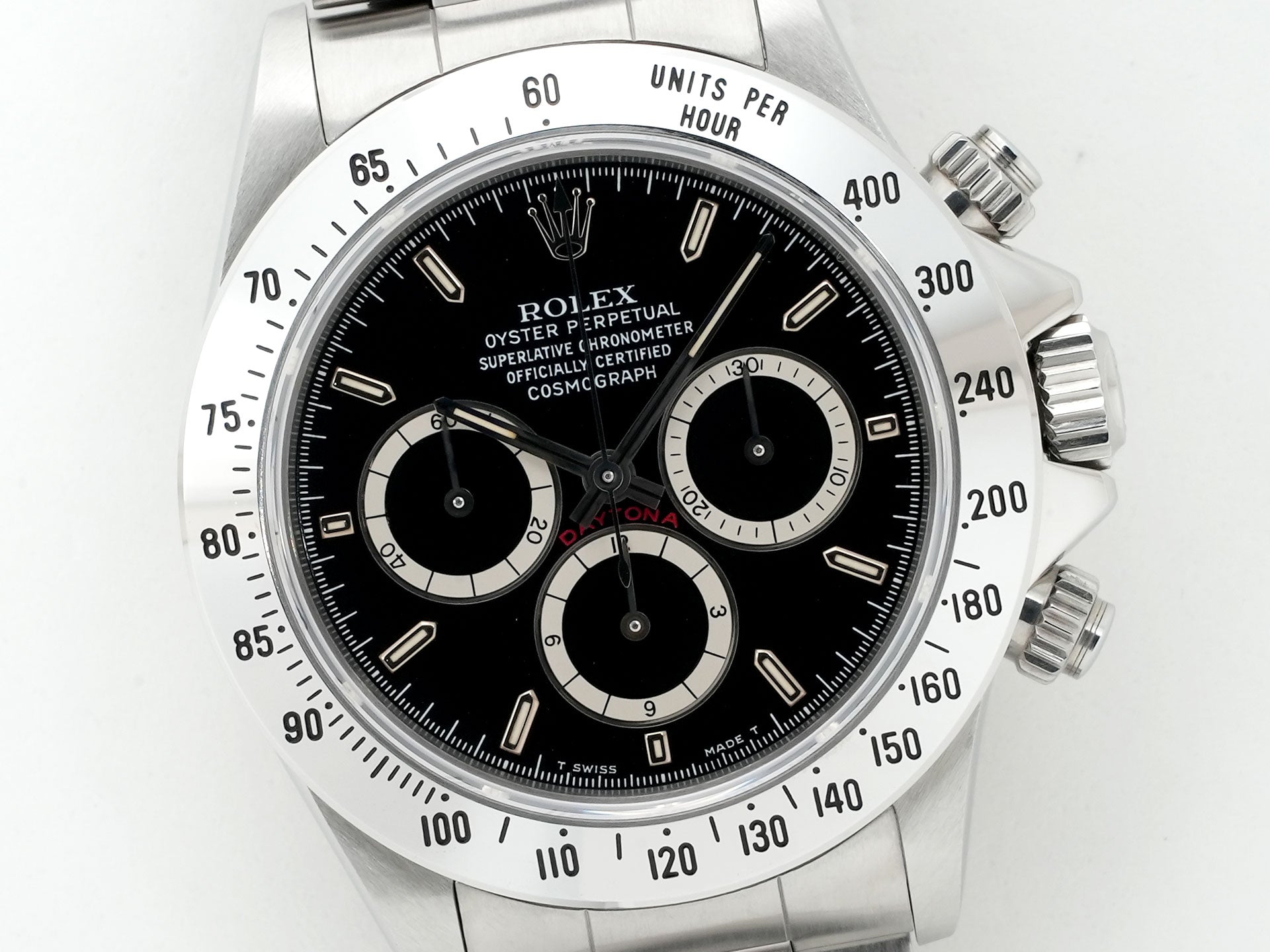Rolex Daytona El Primero Ref. 16520 Stainless Steel Black Dial Excellent Condition x7uehymm
