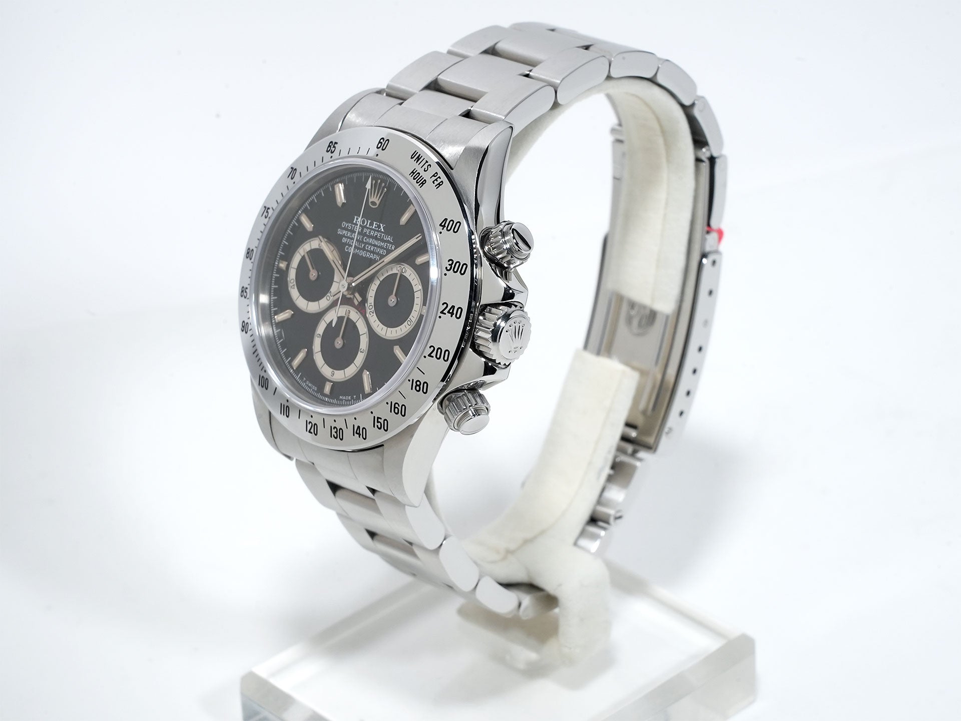 Rolex Daytona El Primero Ref. 16520 Stainless Steel Black Dial Excellent Condition x7uehymm