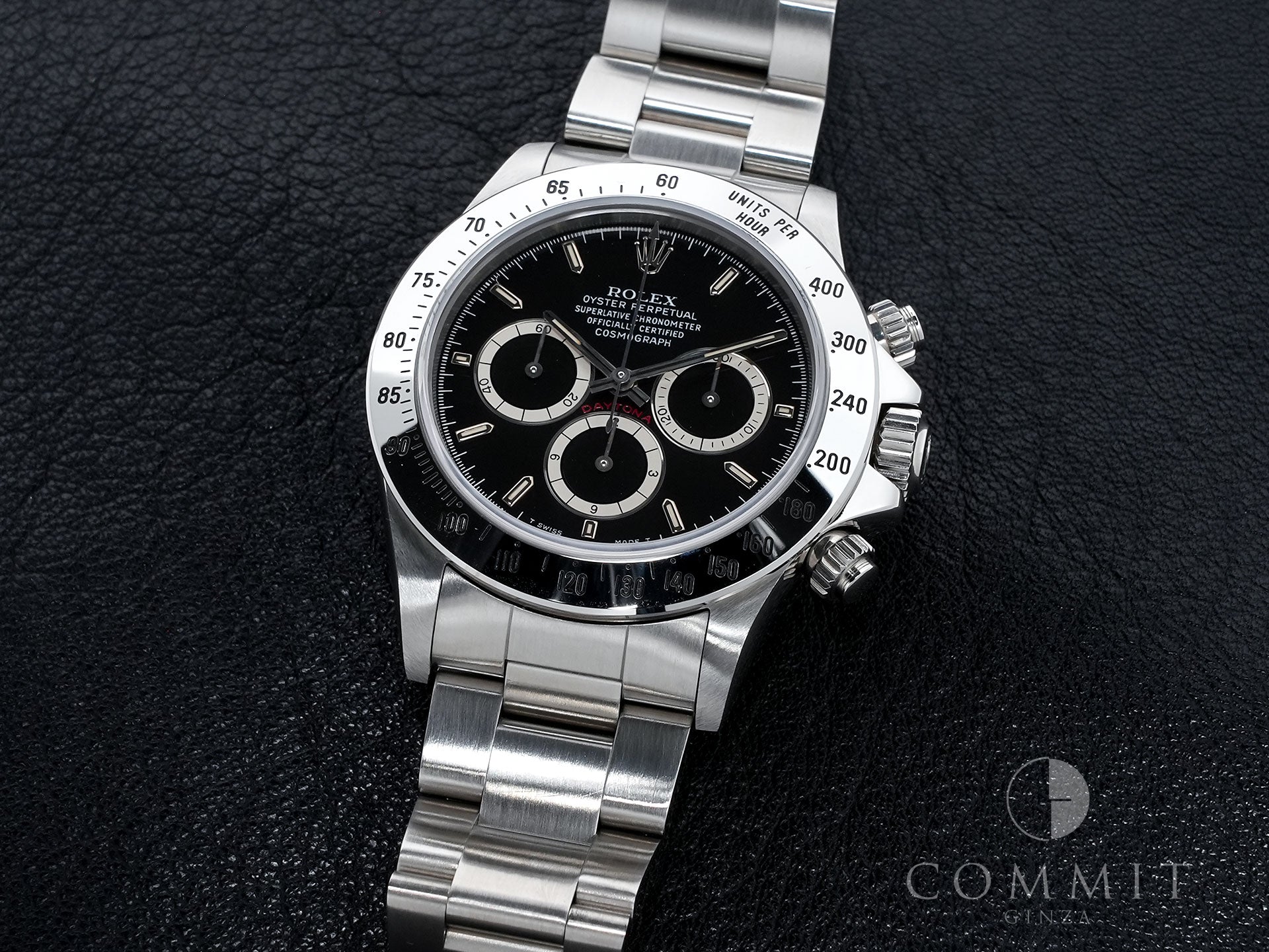 Rolex Daytona El Primero Ref. 16520 Stainless Steel Black Dial Excellent Condition x7uehymm