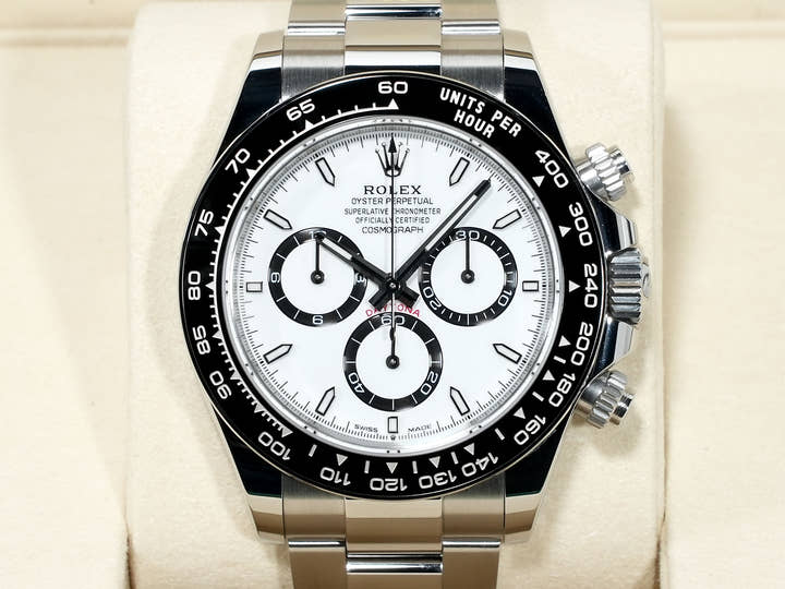 Rolex Daytona Ref. 126500LN Stainless Steel White Dial Excellent Condition ik52cezq