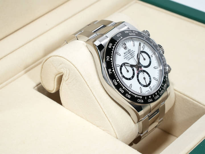 Rolex Daytona Ref. 126500LN Stainless Steel White Dial Excellent Condition ik52cezq