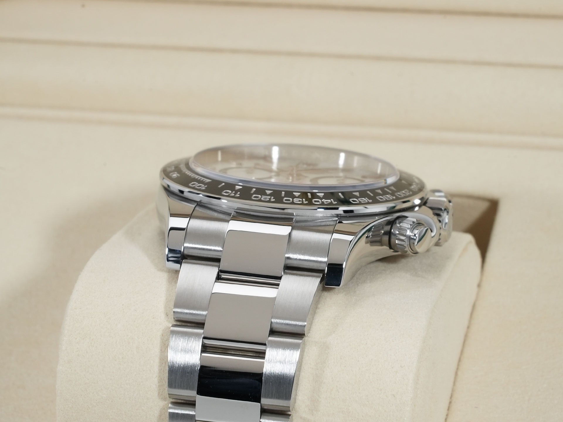 Rolex Daytona Ref. 126500LN Stainless Steel White Dial Excellent Condition ik52cezq