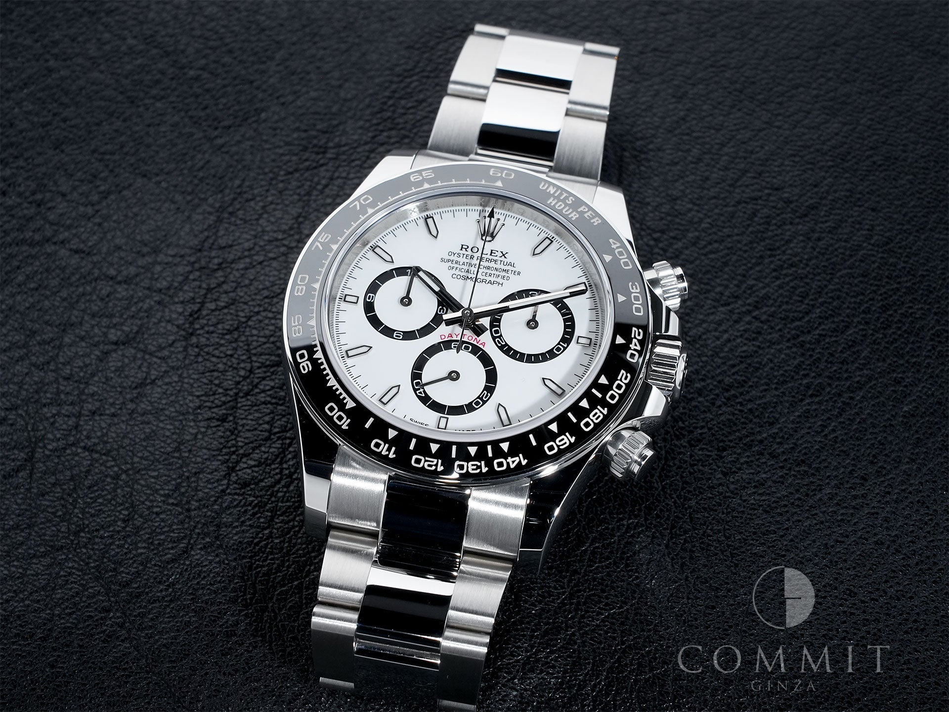 Rolex Daytona Ref. 126500LN Stainless Steel White Dial Excellent Condition ik52cezq