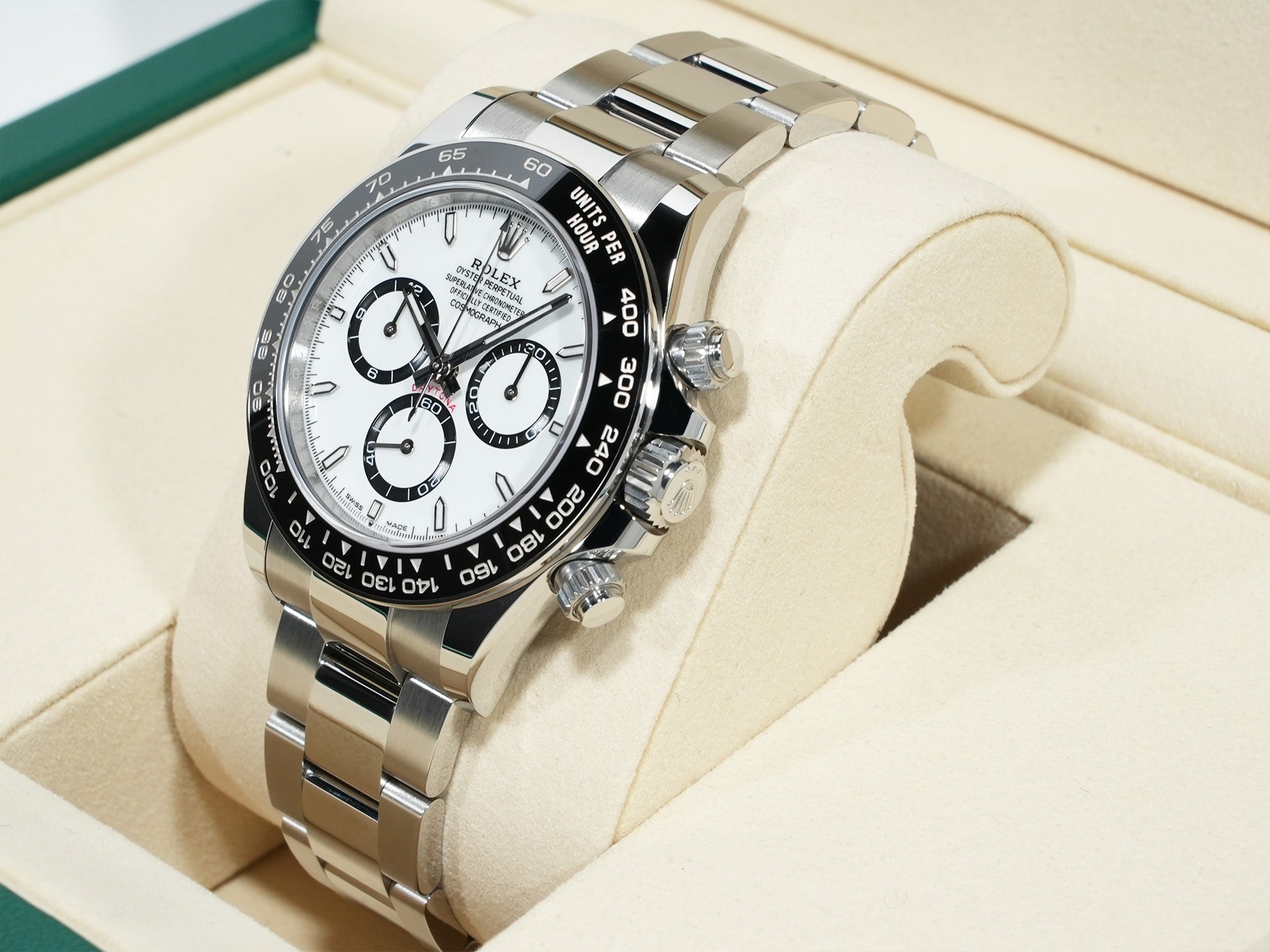 Rolex Daytona Ref. 126500LN Stainless Steel White Dial Unused xr2wdysw