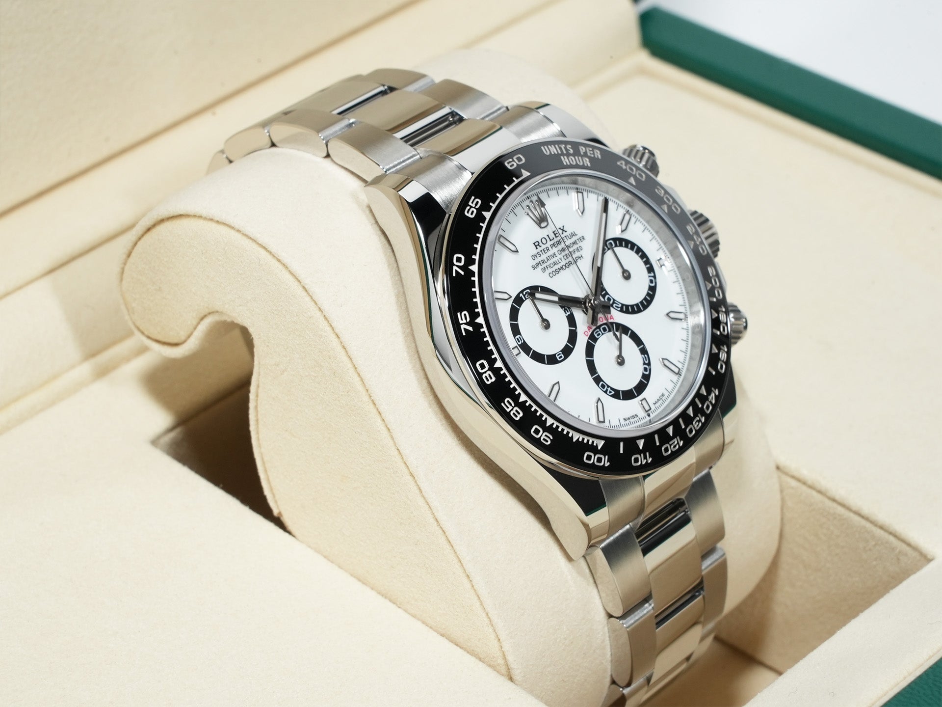 Rolex Daytona Ref. 126500LN Stainless Steel White Dial Unused xr2wdysw