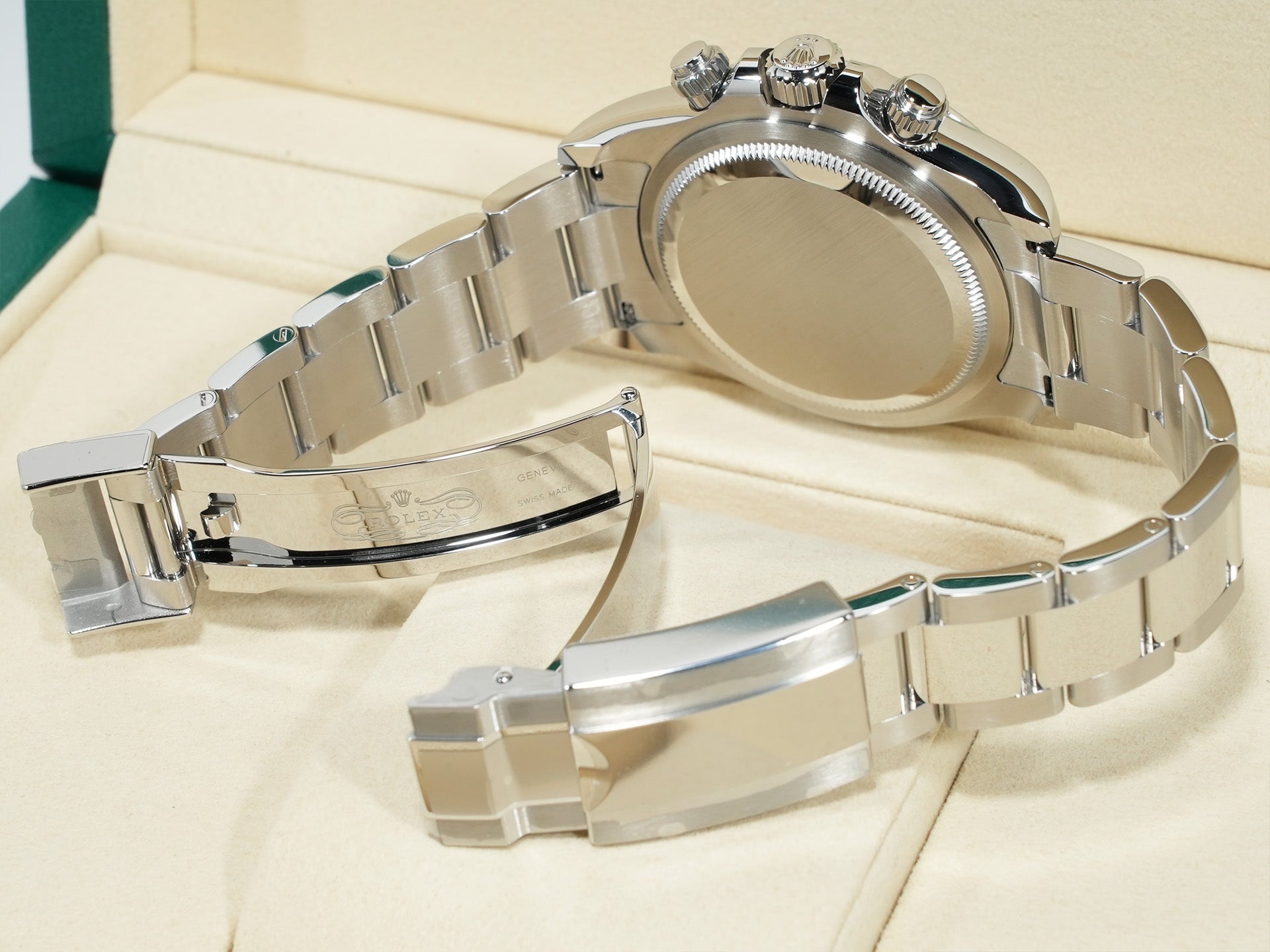 Rolex Daytona Ref. 126500LN Stainless Steel Black Dial Unused qkfhims7