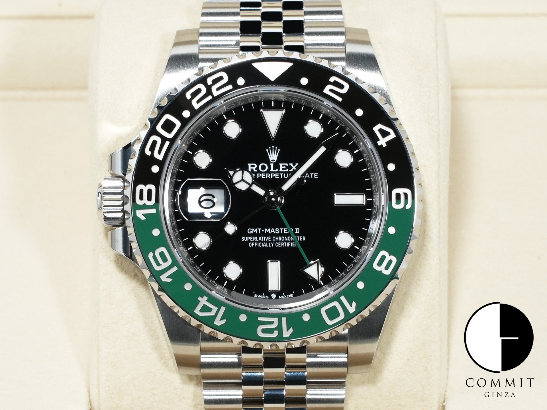 Rolex GMT-Master II Ref. 126720VTNR Stainless Steel with Black Dial and Jubilee Bracelet, Unused (uvqodqec)