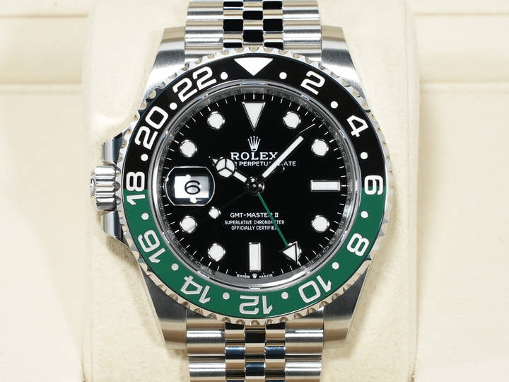 Rolex GMT-Master II Ref. 126720VTNR Stainless Steel with Black Dial and Jubilee Bracelet, Unused (uvqodqec)
