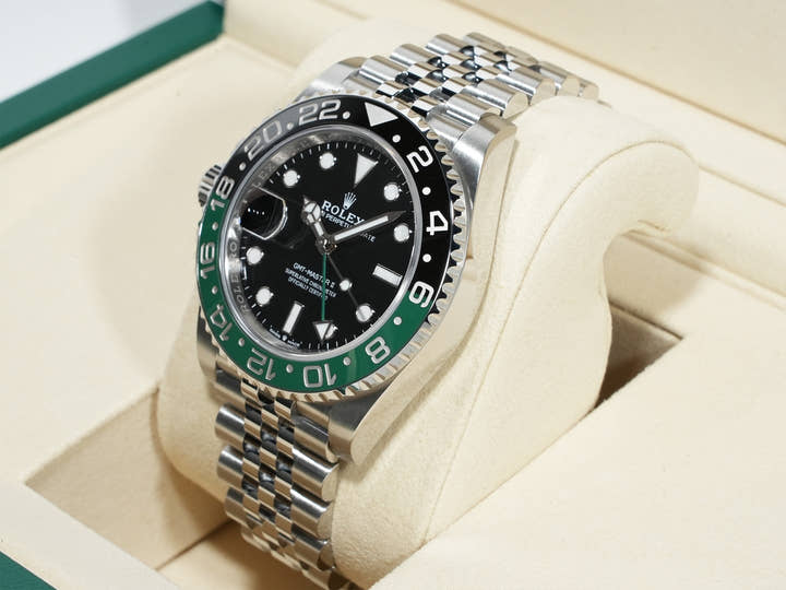 Rolex GMT-Master II Ref. 126720VTNR Stainless Steel with Black Dial and Jubilee Bracelet, Unused (uvqodqec)