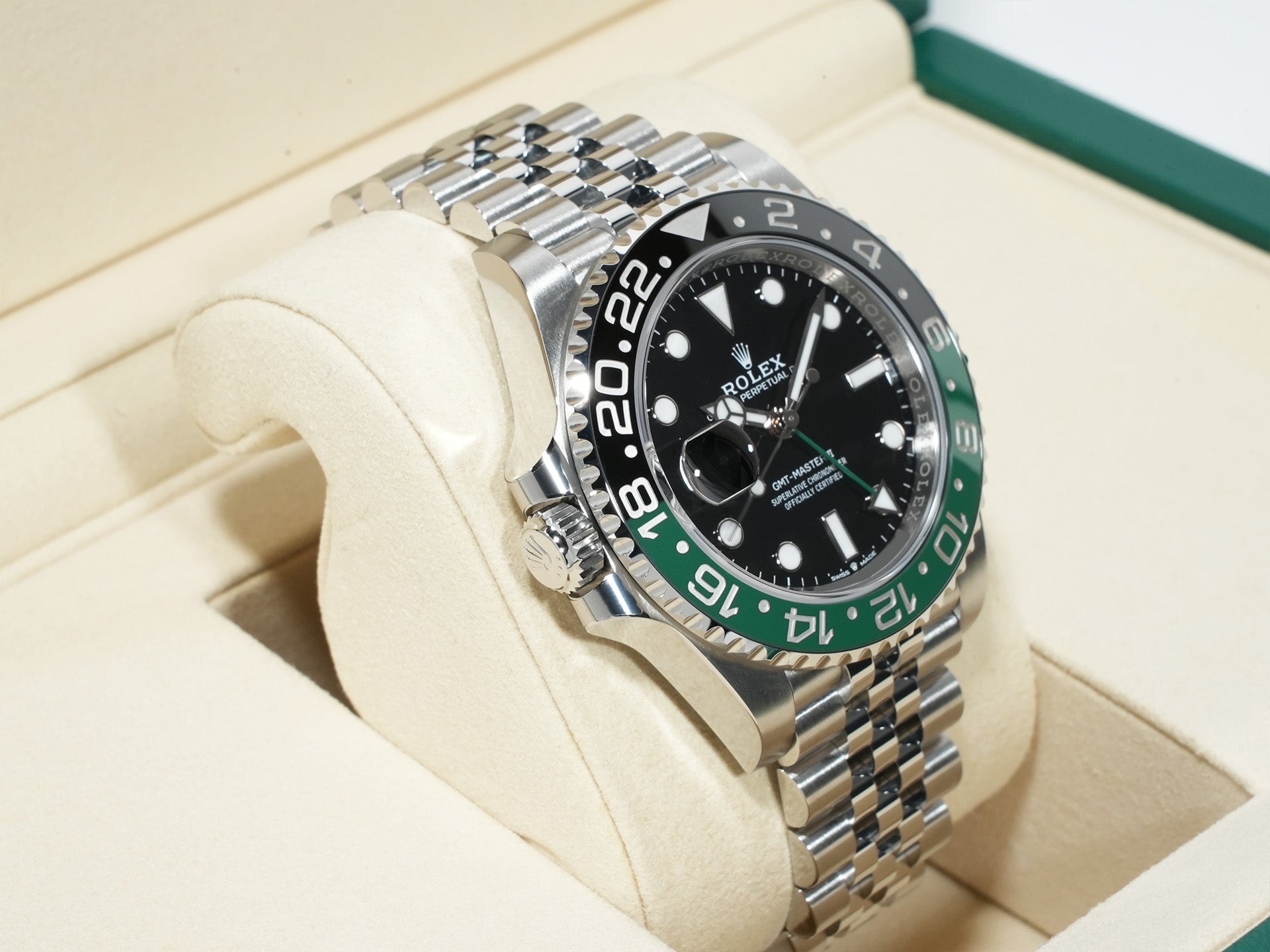 Rolex GMT-Master II Ref. 126720VTNR Stainless Steel with Black Dial and Jubilee Bracelet, Unused (uvqodqec)