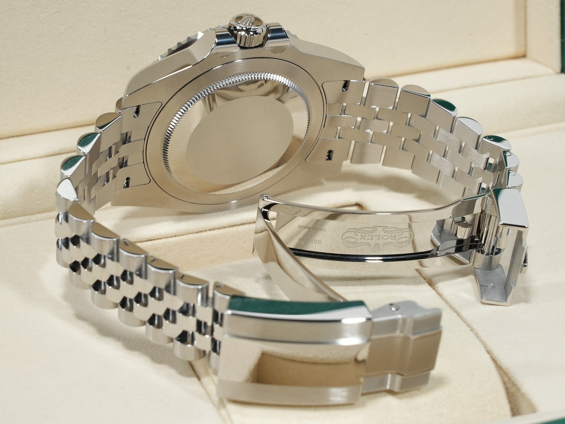 Rolex GMT-Master II Ref. 126720VTNR Stainless Steel with Black Dial and Jubilee Bracelet, Unused (uvqodqec)