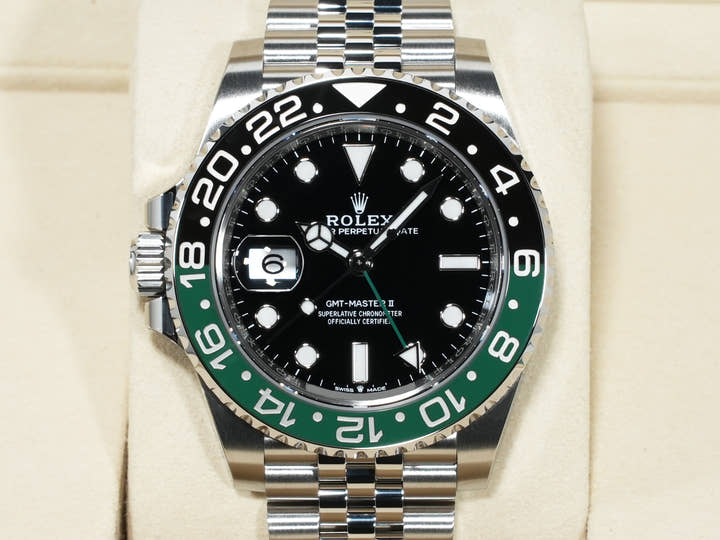 Rolex GMT-Master II Ref. 126720VTNR Stainless Steel with Black Dial and Jubilee Bracelet, Unused, y9jd753q