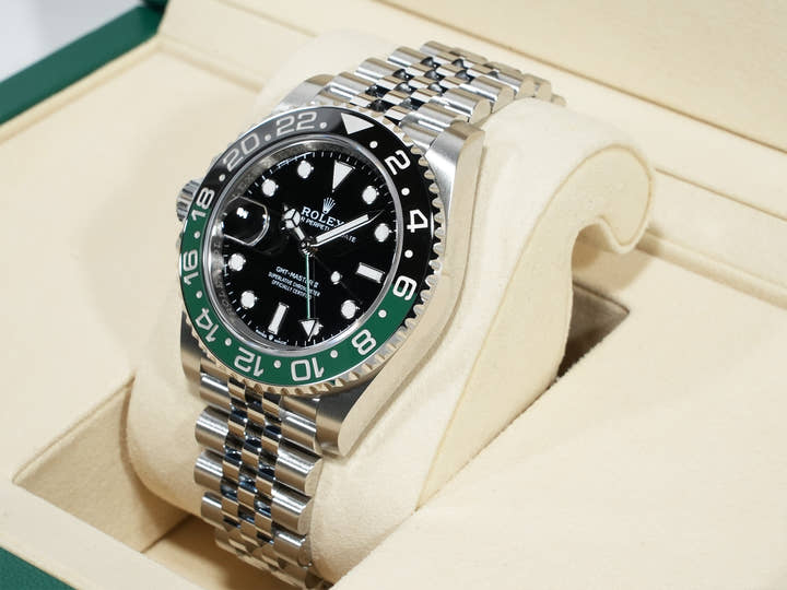 Rolex GMT-Master II Ref. 126720VTNR Stainless Steel with Black Dial and Jubilee Bracelet, Unused, y9jd753q