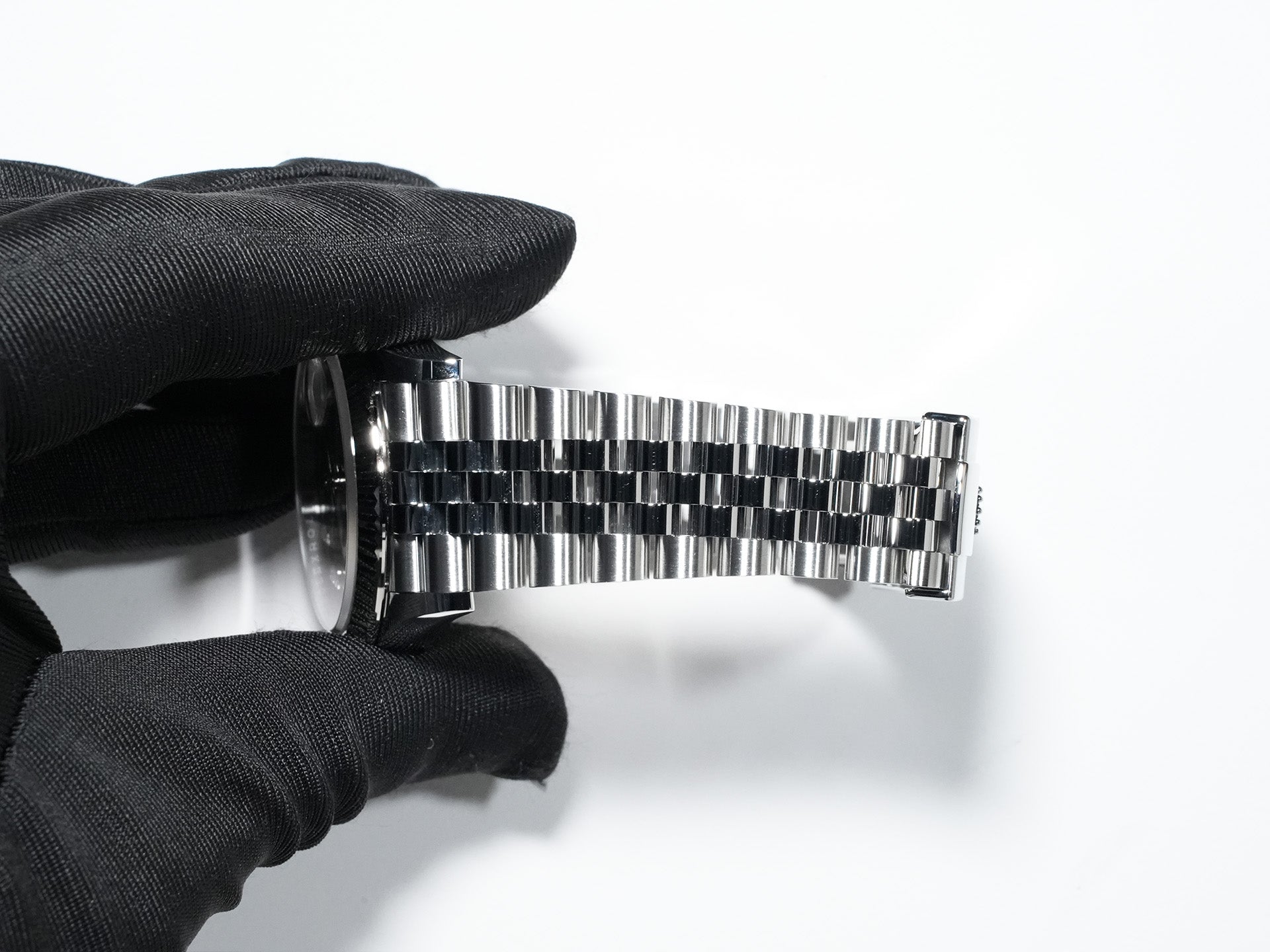 Rolex Datejust 36 Ref. 126234G Stainless Steel/White Gold Black 10-Piece Diamond Dial Jubilee Bracelet Excellent Condition 77q7msvn