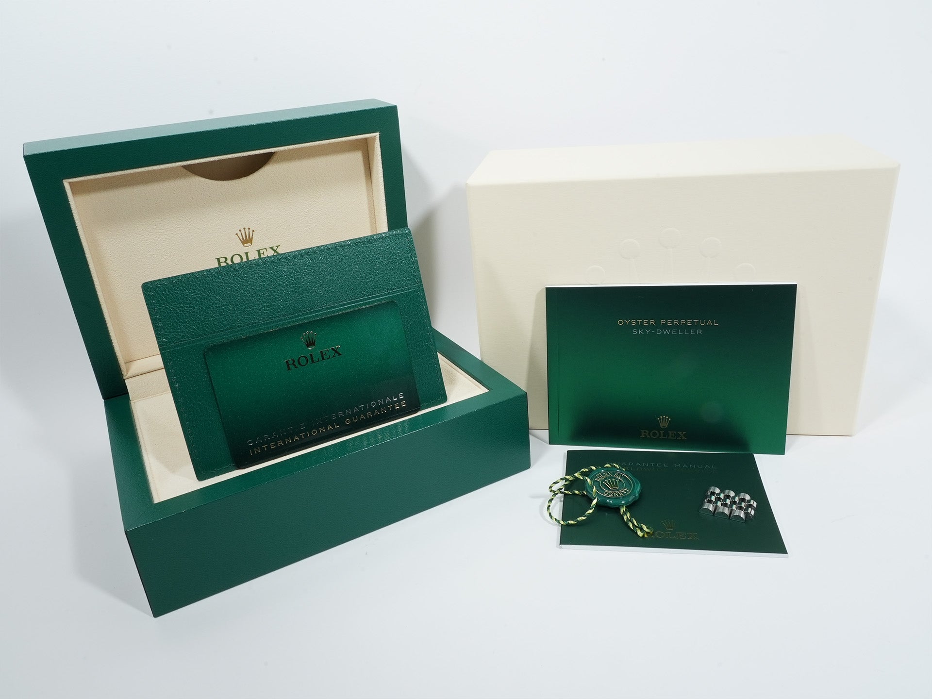 ロレックス スカイドゥエラー Ref.336934 ステンレススチール/ホワイトゴールド ミントグリーン文字盤 ジュビリーブレスレット 未使用 6w3bx3ue