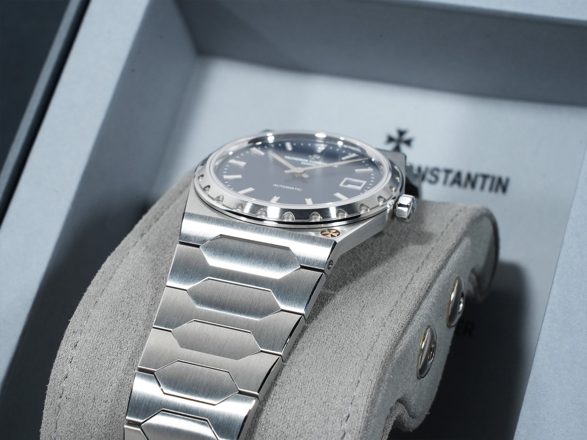 ヴァシュロンコンスタンタン ヒストリーク 222 Ref.4200H/222A-B934 ステンレススチール ブルー文字盤 美品 uzgie8gi