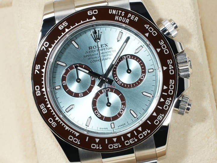 Rolex Daytona Ref. 126506 Platinum Ice Blue Dial Excellent Condition mffkbajj