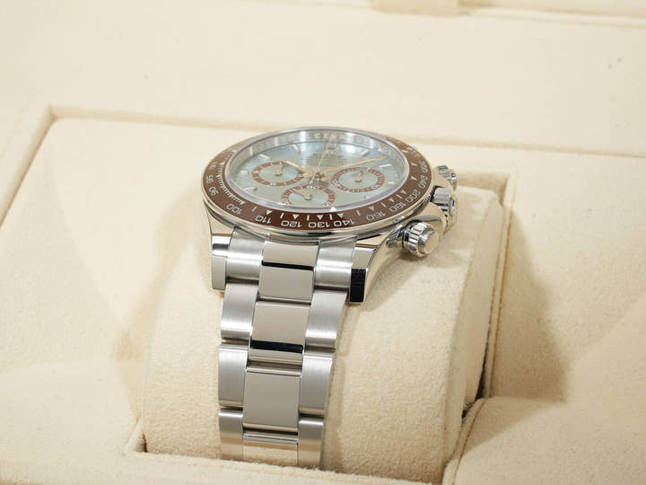 Rolex Daytona Ref. 126506 Platinum Ice Blue Dial Excellent Condition mffkbajj