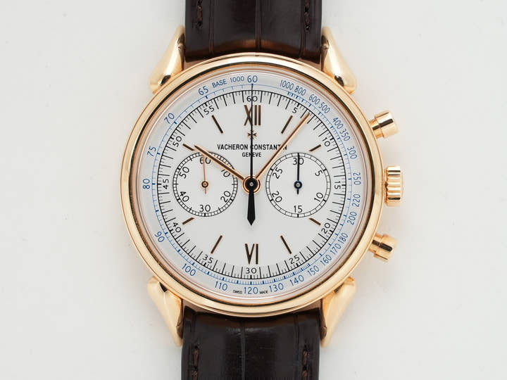 Vacheron Constantin Historiques Cornes de Vache 1955 Ref. 5000H/000R-B059 Pink Gold Silver Dial Excellent Condition gfat3uzn