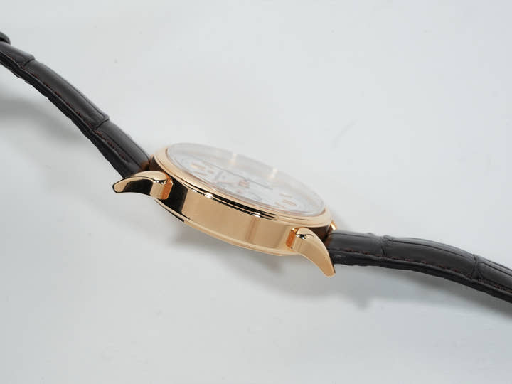 Vacheron Constantin Historiques Cornes de Vache 1955 Ref. 5000H/000R-B059 Pink Gold Silver Dial Excellent Condition gfat3uzn