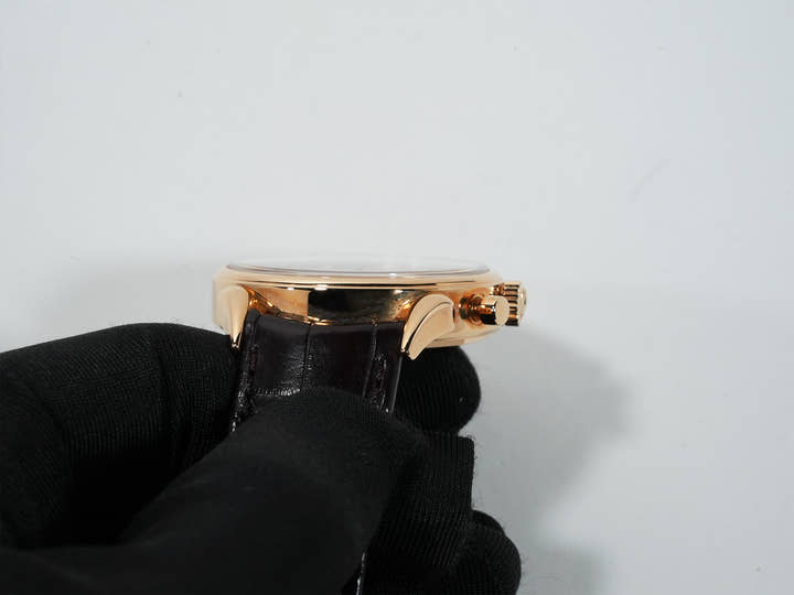 Vacheron Constantin Historiques Cornes de Vache 1955 Ref. 5000H/000R-B059 Pink Gold Silver Dial Excellent Condition gfat3uzn