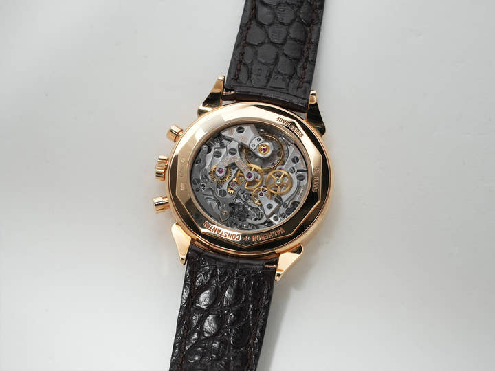 Vacheron Constantin Historiques Cornes de Vache 1955 Ref. 5000H/000R-B059 Pink Gold Silver Dial Excellent Condition gfat3uzn