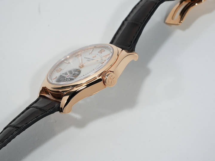 Vacheron Constantin Fiftysix Automatic Ref. 6000E/000R-B488 Pink Gold with Silver Dial, Excellent Condition, Pre-Owned, oxenmdku