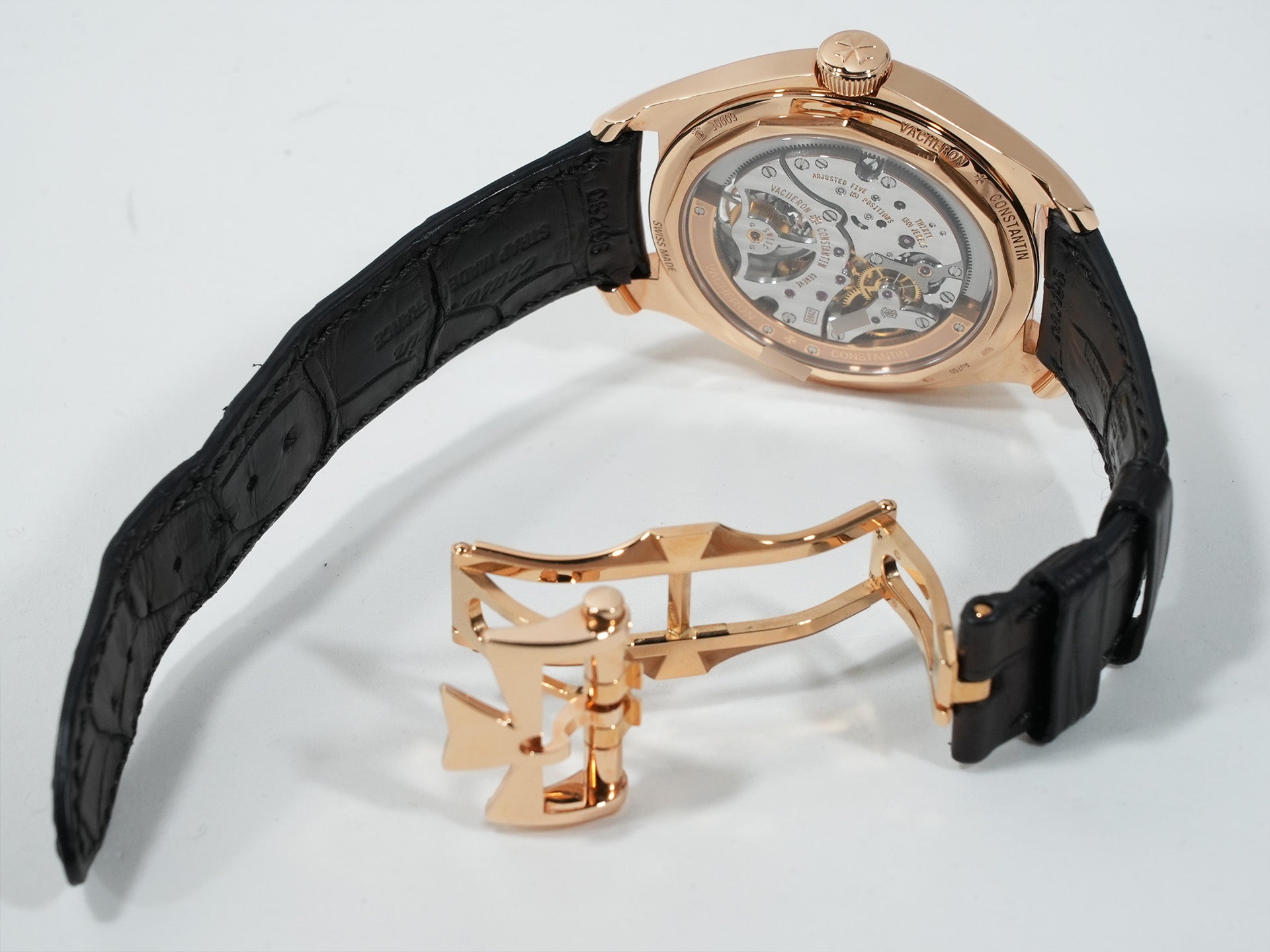 Vacheron Constantin Fiftysix Automatic Ref. 6000E/000R-B488 Pink Gold with Silver Dial, Excellent Condition, Pre-Owned, oxenmdku