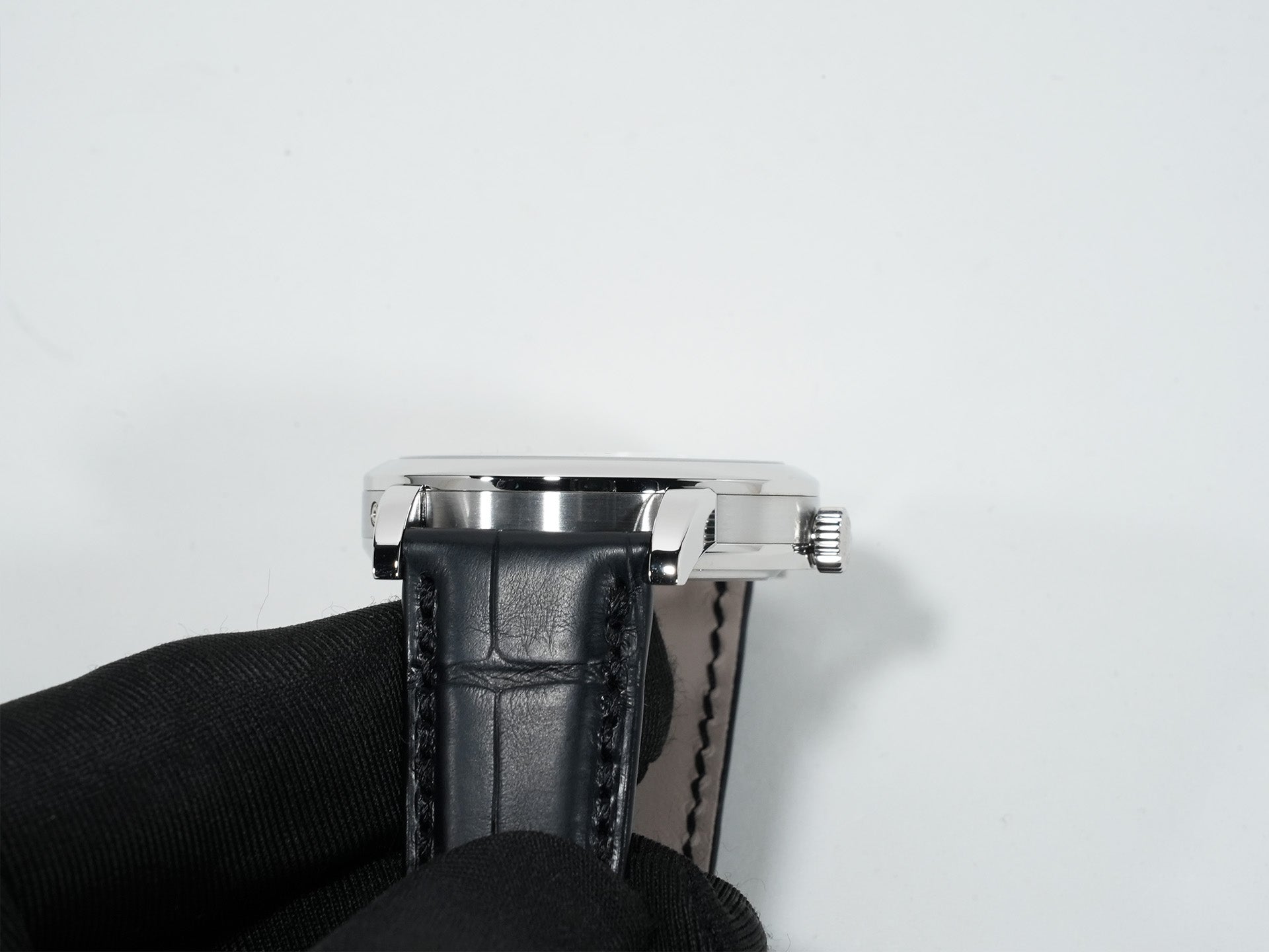 A. Lange & Söhne Lange 1 Moon Phase Ref. 109.025 Platinum Silver Dial Excellent Condition ike7d7s5