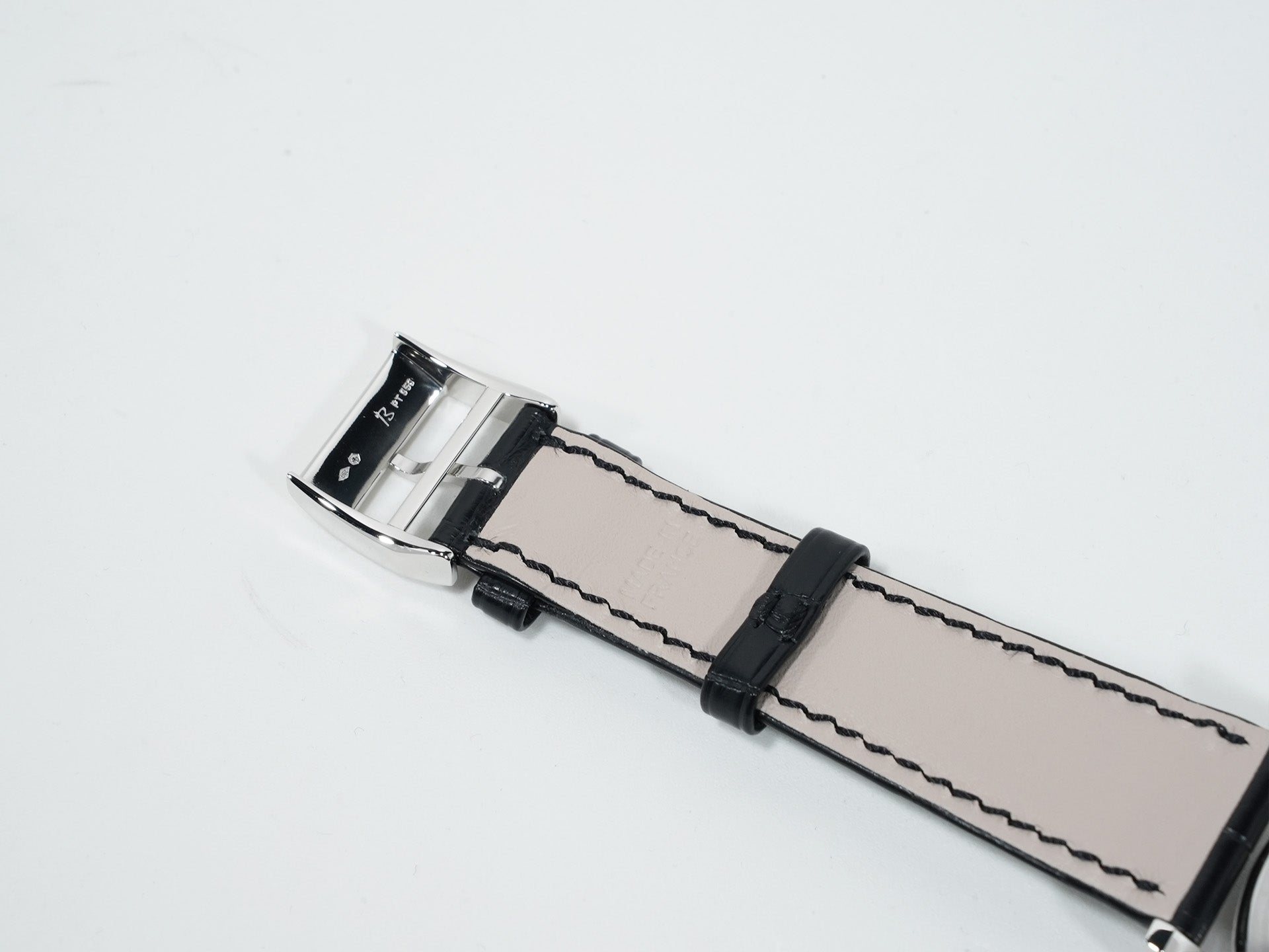 A. Lange & Söhne Lange 1 Moon Phase Ref. 109.025 Platinum Silver Dial Excellent Condition ike7d7s5