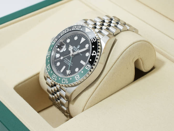 Rolex GMT-Master II Ref. 126720VTNR Stainless Steel with Black Dial and Jubilee Bracelet, Unused (b79sjaan)