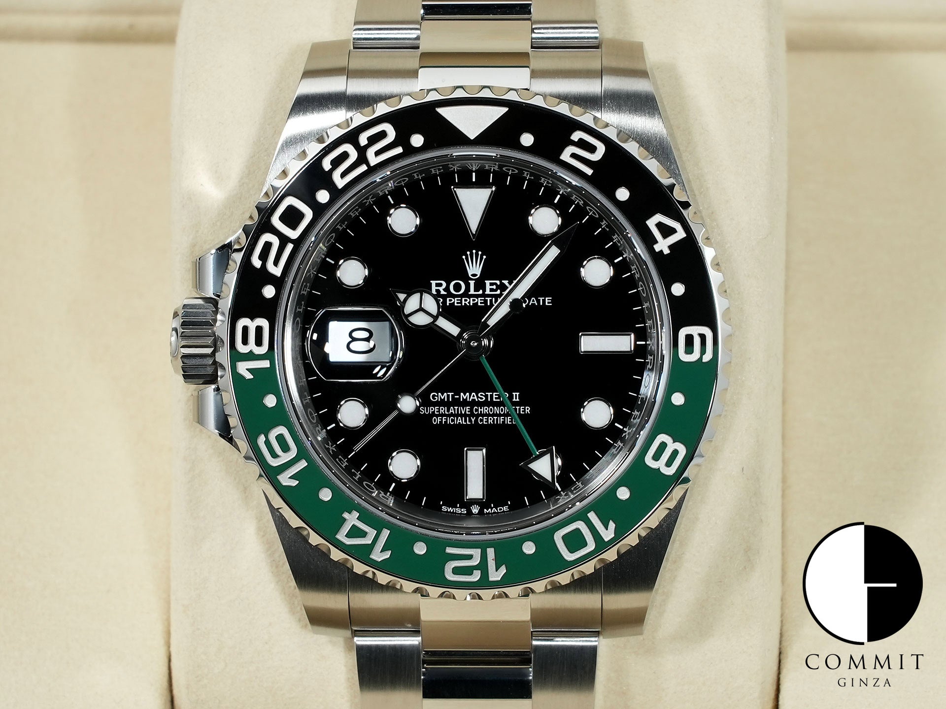 ロレックス GMTマスターII Ref.126720VTNR ステンレススチール ブラック文字盤 オイスターブレスレット 未使用 qhckozwb