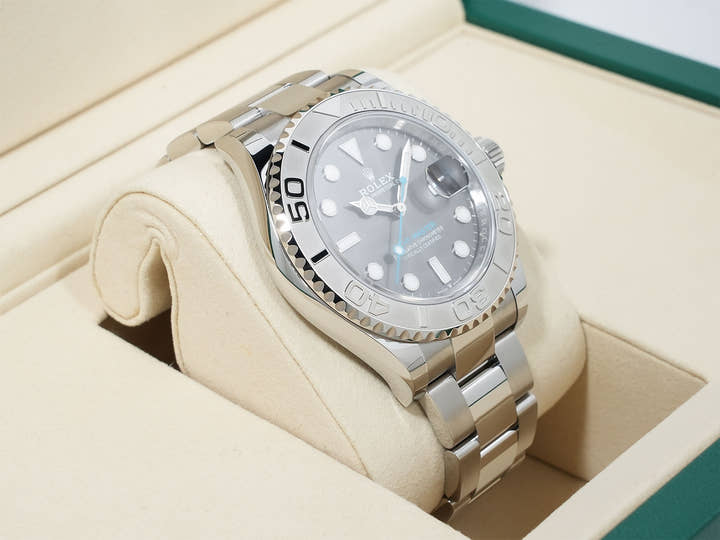ロレックス ヨットマスター40 Ref.126622 ステンレススチール/プラチナ スレート文字盤 未使用 anaz2br8