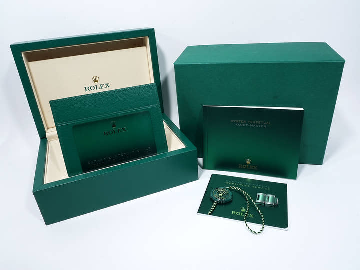 ロレックス ヨットマスター40 Ref.126622 ステンレススチール/プラチナ スレート文字盤 未使用 anaz2br8