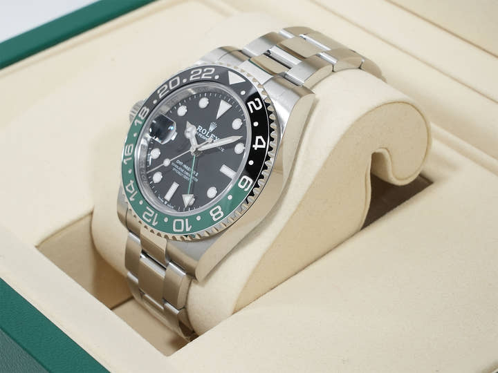 Rolex GMT-Master II Ref. 126720VTNR Stainless Steel Black Dial Oyster Bracelet Unused e47jvbrw